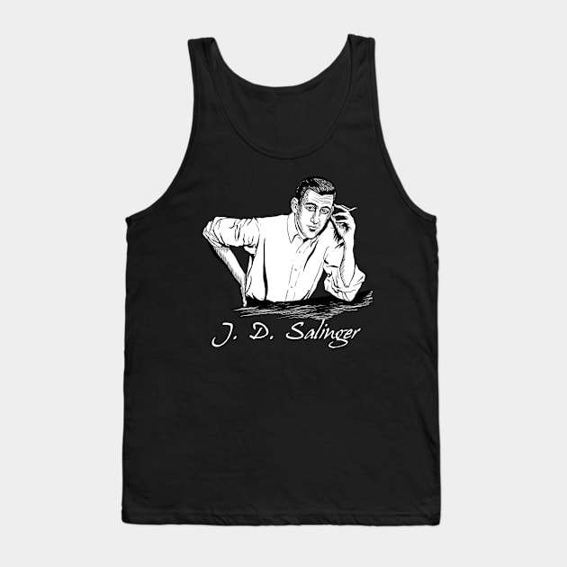 Salinger 2 Tank Top by HelenaCooper